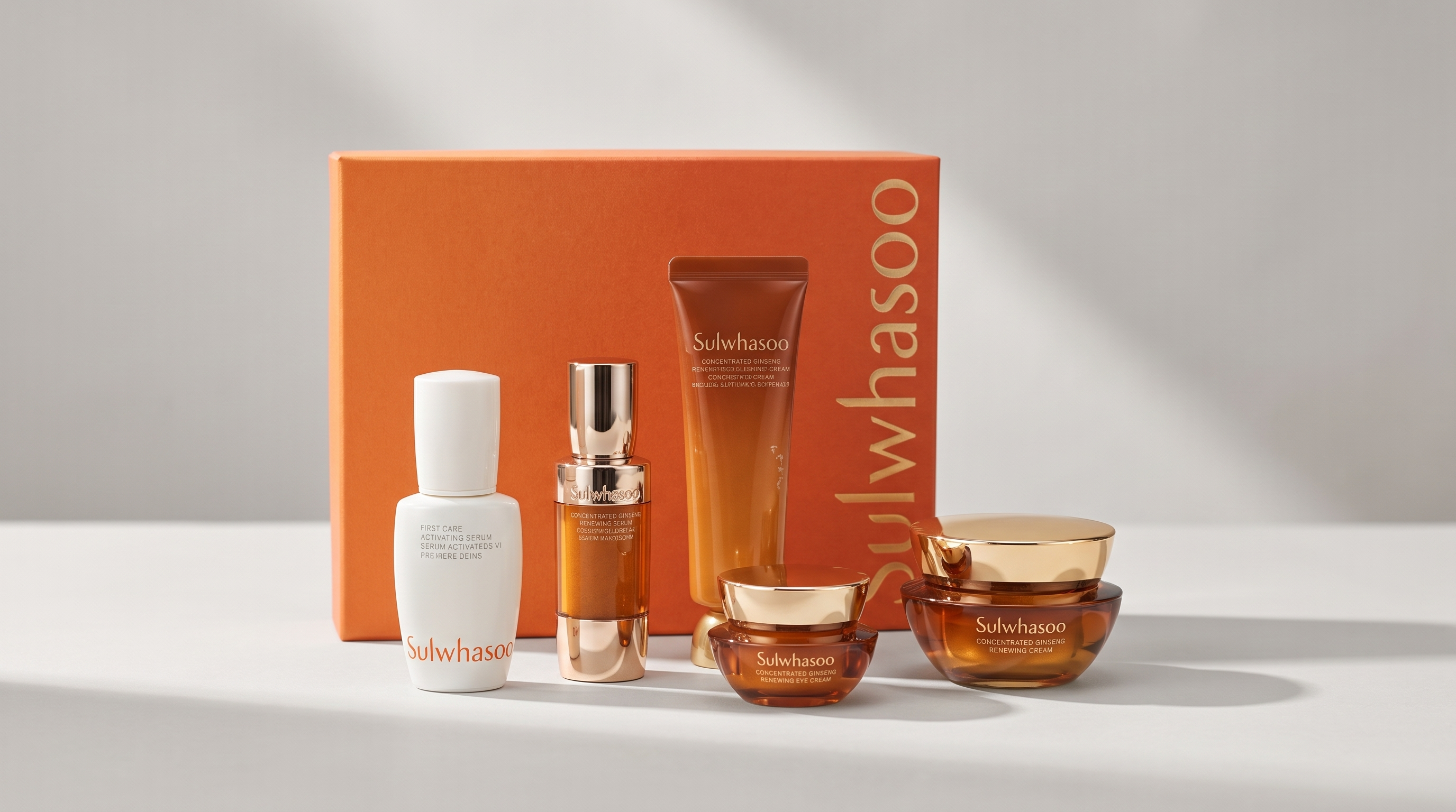 Sulwhasoo Concentrated Ginseng Rejuvenating Cream Perfecting Rich Set